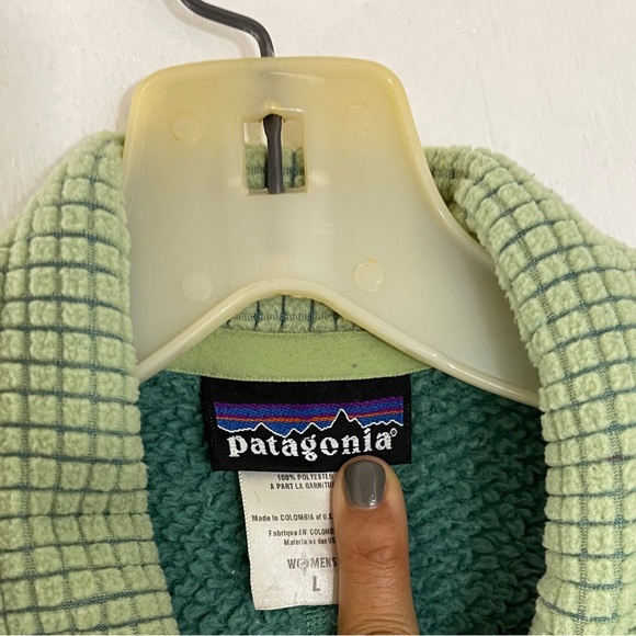 Patagonia R Full Zip Up Fleece Sweater Size: L - Picture 9 of 10
